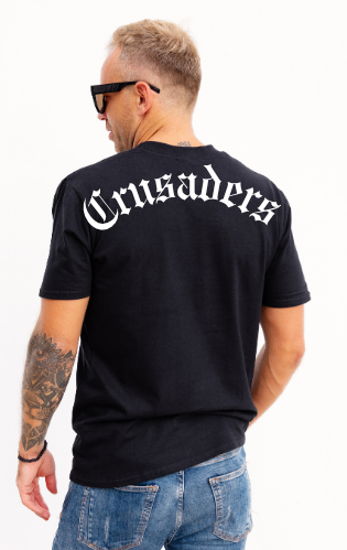 Crusaders - Black T-shirt